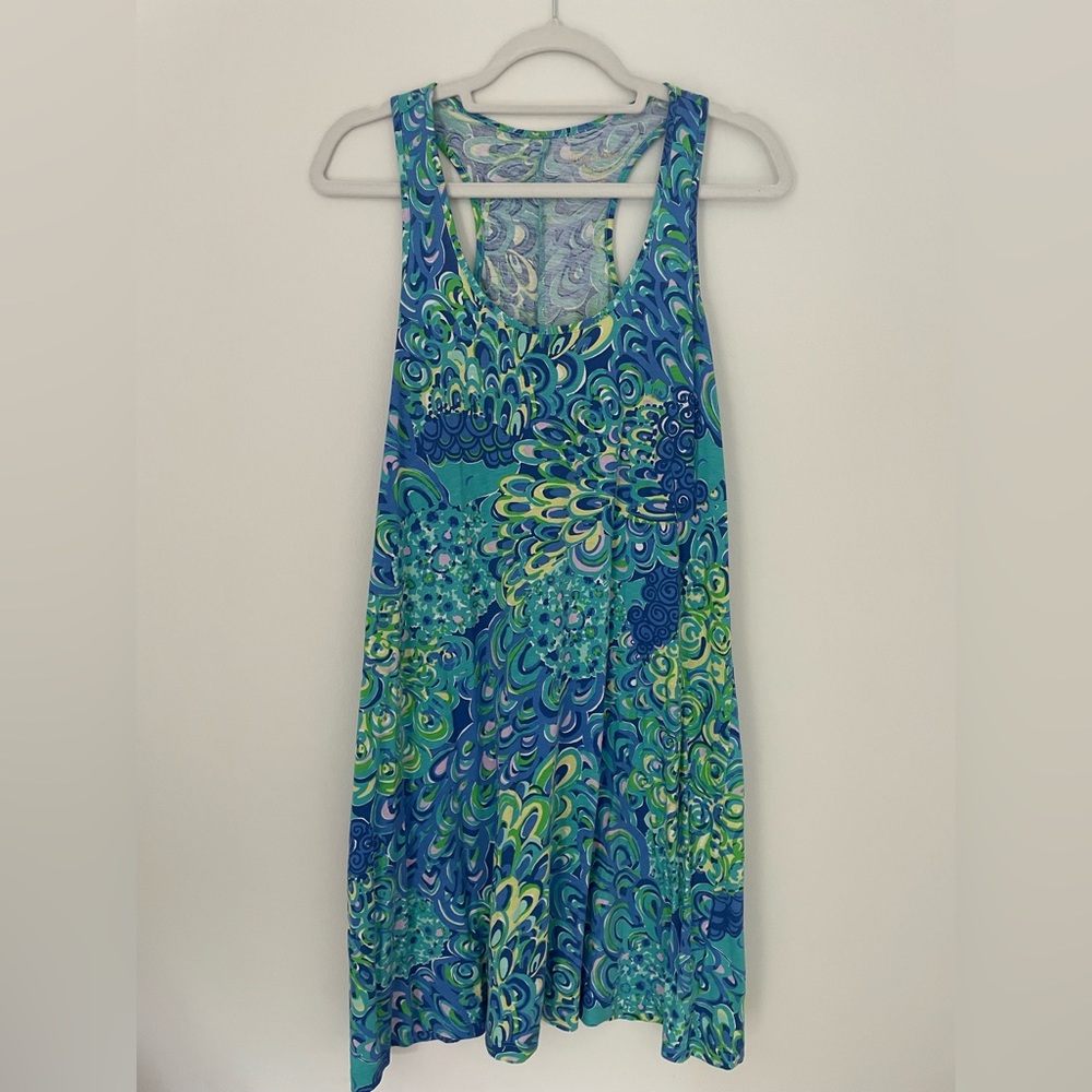 Womens lilly Pulitzer Melle dress Lilly’s lagoon